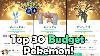 Top 30 BUDGET Pokemon To Power Up In Pokémon GO 2022  Which Pokemon Are Worth Powering Up?