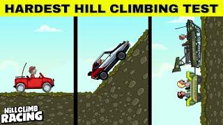 Hill Climb Racing  Best Hill Climbing Vehicle   All Vehicle Climbing Test  Karthik HCR 2 