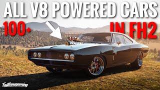 All Forza Horizon 2 V8 Car Sounds 100+ Insane V8 Sounds