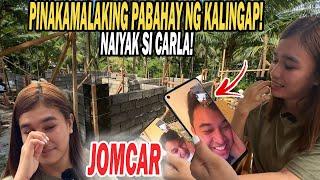 PART 28  BAHAY NI CARLA PINAKA MALAKING PABAHAY NG KALINGAP CARLA SOBRANG SWEET KAY JOMAR