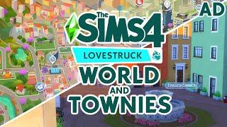 Lovestruck world and townies first look Ciudad Enamorada overview