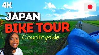 4K Japan Countryside Bike Tour  1970s Miyata in Suburb and Countryside Japan  Life in Japan