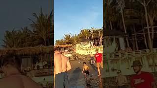 Salah satu lokasi sunset terbaik Echo Beach Canggu Bali #motovlogbali #canggubali #kampungbule