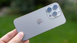 iPhone 15 Pro Natural Titanium Unboxing & First Impressions