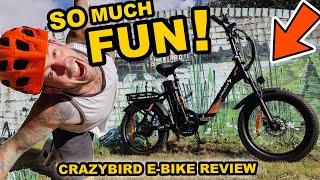 This E-BIKE changes EVERYTHING when living on a NARROWBOAT OFF GRID? CRAZYBIRD CU7 E-BIKE REVIEW