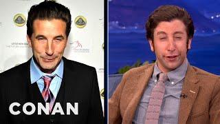 Simon Helberg Channels Nic Cage Billy Baldwin & Ben Stiller  CONAN on TBS