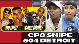 Cash Money BG No Limit Soulja Slim Mr. Magic What Happen 504 Detroit & Cpo Snipe Full Interview