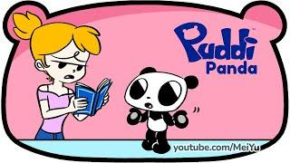 When You Stretch Things a Bit TOO Far...   Puddi Panda #shorts #comics #funnycomics