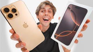 iPhone 16 Pro Max Unboxing + Setup‼️  DESERT TITANIUM ️‍