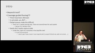 37C3 -  Fuzzing the TCPIP stack