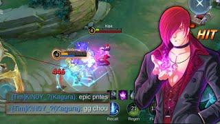 KETIKA BOWO YAGAMI DI REMEHKAN BUCIN SILUMAN JADI NGAMUK  CHOU FULL DAMAGE - TOP GLOBAL CHOU MLBB