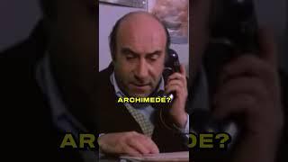 Gioca vincente Archimede E chi è Archimede? Scena divertente dal film Linsegnante 1975