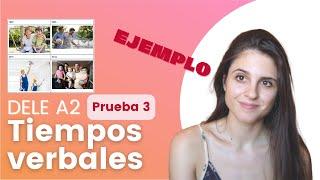  Prueba 3 Expresión Escrita - Tarea 2 ejemplo - DELE A2 ️