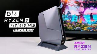 G4 Edge Mini PC First Look Ryzen 9 7940HS RTX 4060 Crazy Fast Small Foot Print PC