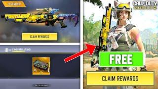 *NEW* FREE LEGENDARY Gun Skin in CODM New Update La Sous Terre Weapon Crate in COD Mobile