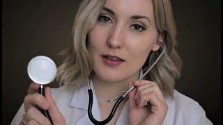 Cardiovascular *Heart* Exam ️  Doctor Role Play  heartbeat sounds ASMR