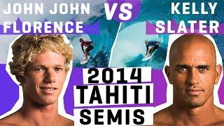 THE GREATEST HEAT EVER? John John Florence VS Kelly Slater 14 Tahiti Full Heat Replay  WSL REWIND