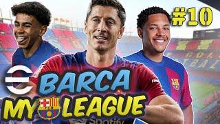 eFootball  Unstoppable Front Line - FC Barcelona My League  EP.10