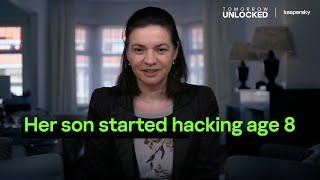 What happened when a child started hacking age 8?