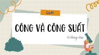 Công và công suất - Khoa học tự nhiên 9 - OLM.VN