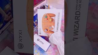 Unboxing NYXI Wizard Spice Orange Style Wireless Joy-pad for SwitchSwitch OLED  Switch Retro Style