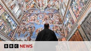 Sistine Chapel A look inside after crowds leave  BBC News