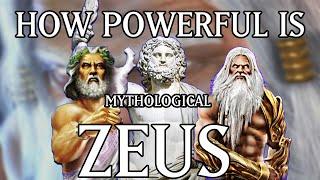 How Powerful is Mythological Zeus?