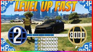 *SOLO* INSANE THE IS NOW THE FASTEST WAY TO LEVEL UP IN GTA 5 ONLINE LEVEL IN A DAY RP GLITCH