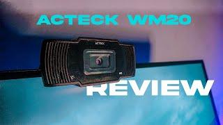 WEBCAM ECONOMICA 2022 Acteck WM20 REVIEW