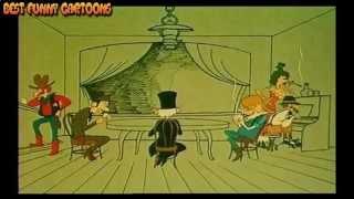 Funny cartoon about a cowboy once in America Czech cartoon