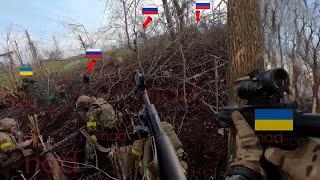 Horrible Ukrainian close combat kills over 500 Russian soldiers in a bloody battle near Bakhmut