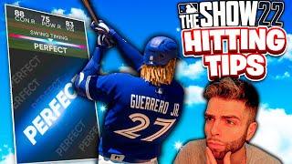 HITTING TIPS from a TOP PLAYER in MLB the Show 22