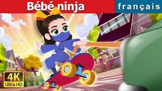 Bébé ninja  Ninja Baby in French  @FrenchFairyTales