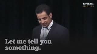 The power of words. One of the best speeches ever. A must listen by Mohammed Qahtani