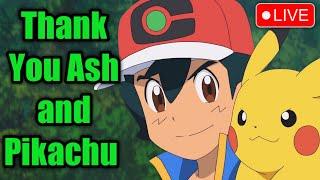 Thank You Ash And Pikachu  Live Stream