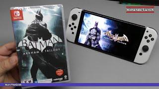 Batman Arkham Trilogy Unboxing & Asylum Gameplay