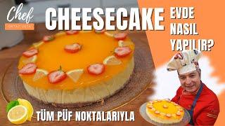 Limonlu Cheescake nasıl yapılır? 