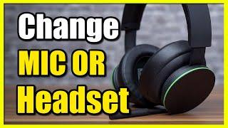 How to Change Headset & Mic Volume Level on your Xbox Series XS Fast Tutorial