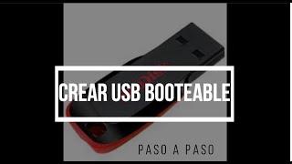 COMO CREAR USB BOOTEABLE DE WINDOWS 10 Y OTROS  PASO A PASO  TUTORIAL 2024