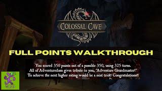 Colossal Cave Reimagined - FULL POINTS Walkthrough in 1 Hour