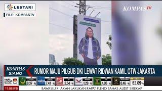 Ramai Baliho Ridwan Kamil OTW Jakarta Bakal Maju Pilkada DKI ?  Bendahara Nasdem Siap Menantang