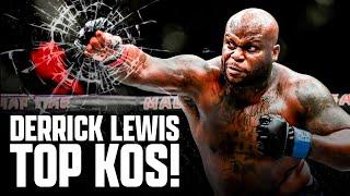 DERRICK LEWIS -BEST OF THE BLACK RHINO  LFA Fights