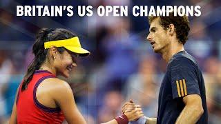 Andy Murray & Emma Raducanus Best Points  US Open