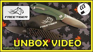 UNBOX a couple of knives from FreeTiger FT2103 and FT41