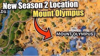 *NEW* MOUNT OLYMPUS  Fortnite Chapter 5 Season 2 Location