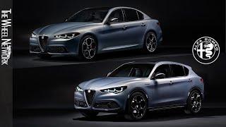 The new Alfa Romeo Giulia Competizione and Stelvio Competizione – 2023 Facelift