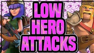 LOW LEVEL HERO TH9 3 STAR ATTACK STRATEGIES  Clash of Clans