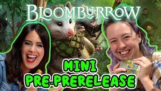 EARLY ACCESS Bloomburrow Mini Pre-Prerelease Sealed Deck Gameplay - Magic the Gathering MTG