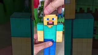 Hago Mobs de Minecraft EN LA VIDA REAL  de papel Steve