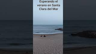 Arrancando las tardes con temperaturas de verano #santaclaradelmar 